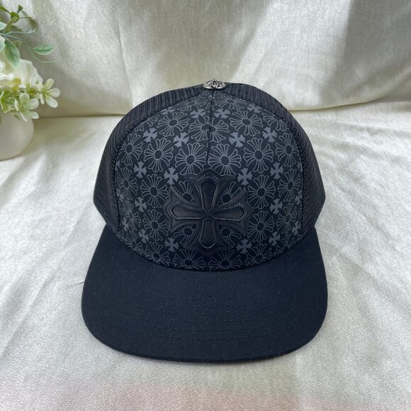 Brand New Chrome Hearts Black Hat - Picture 6 of 9